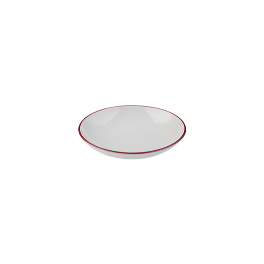 ID Fine Modest Maroon Valle Deep Plate 22 cm – 770 cc