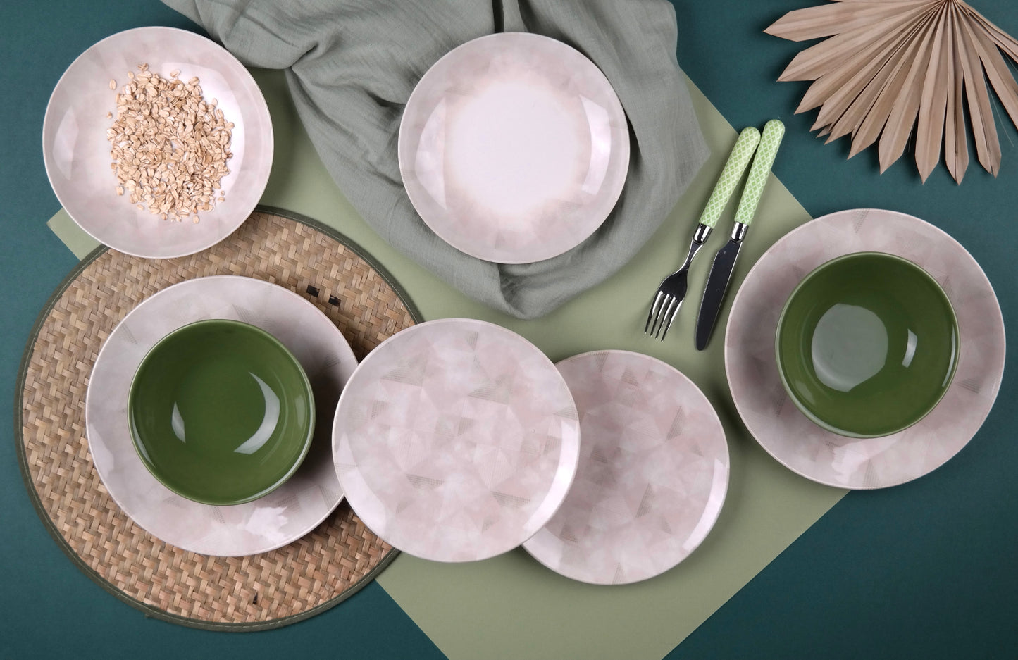 Chic Green Oasis - 31110 - 24 pieces