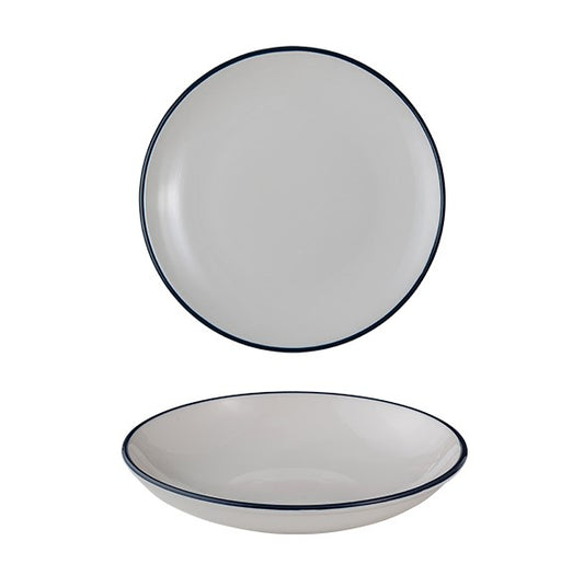 IDFINE Modest Navy Deep Plate 25CM