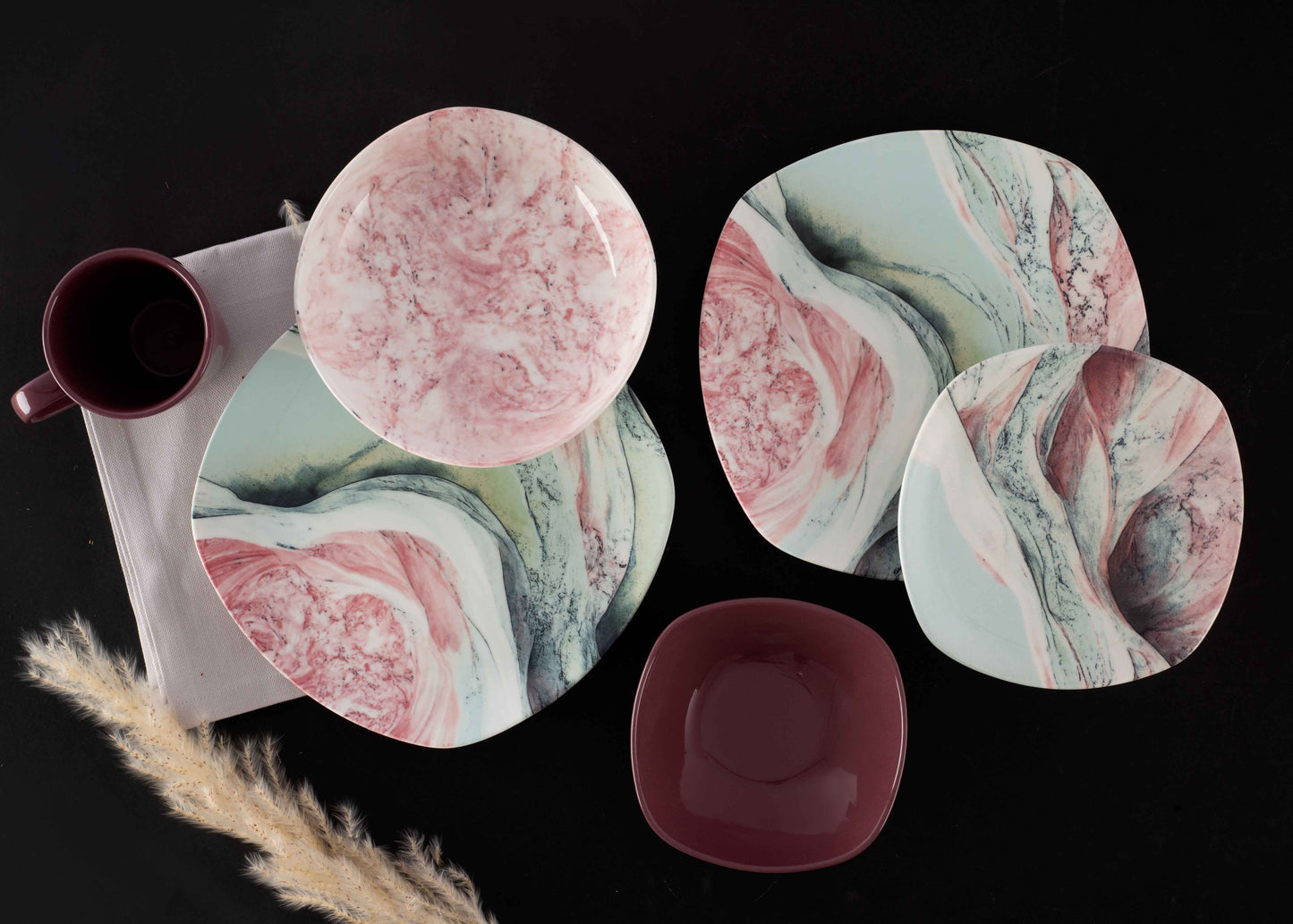 Piazza Crimson Marble - 31132