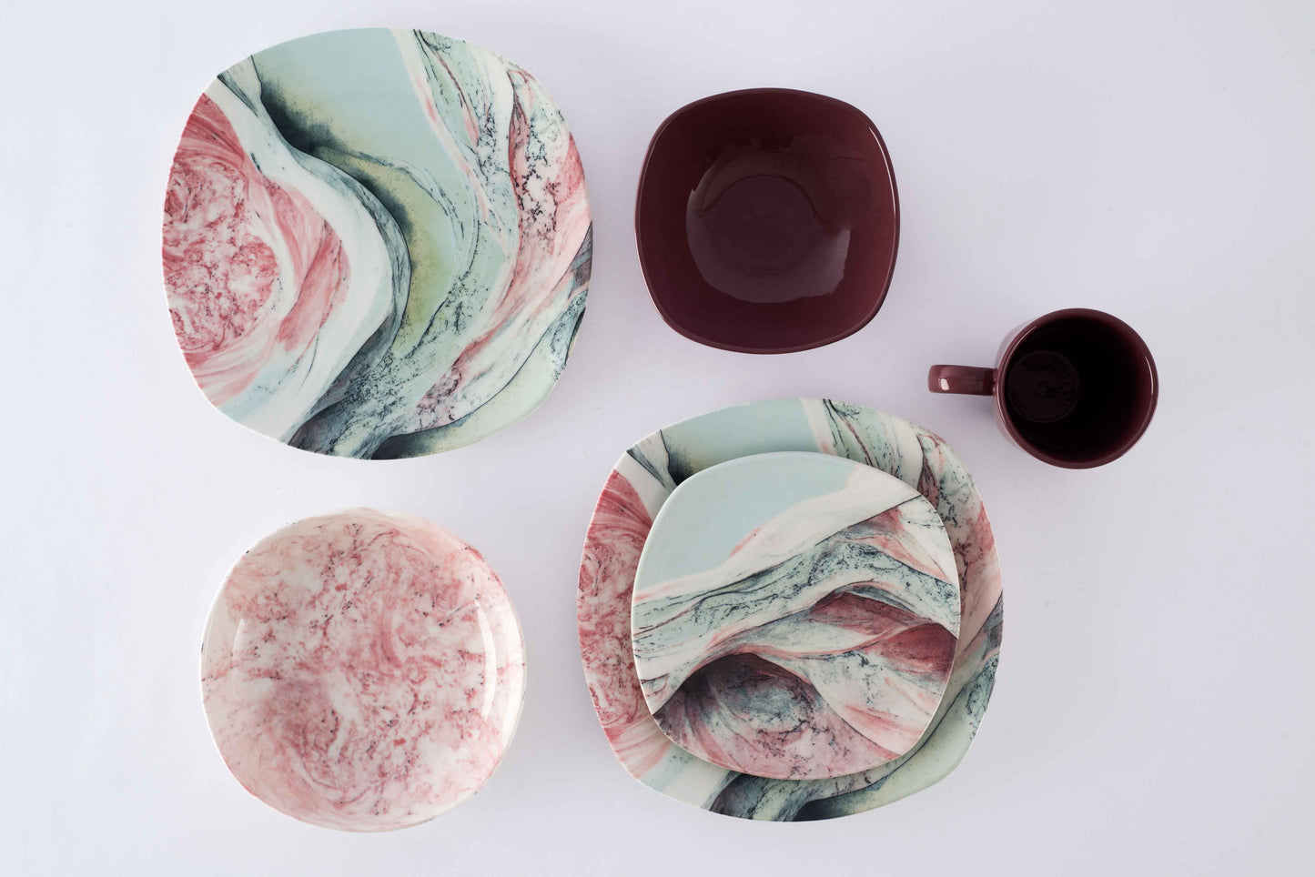 Piazza Crimson Marble - 31132