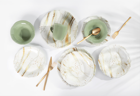 Fulya Green Elegance - PRS1043 - 30 pieces