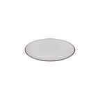 ID Fine Modest Maroon Lona Flat Plate 27 cm