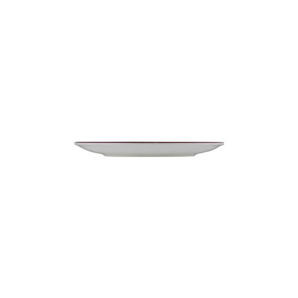 ID Fine Modest Maroon Lona Flat Plate 27 cm