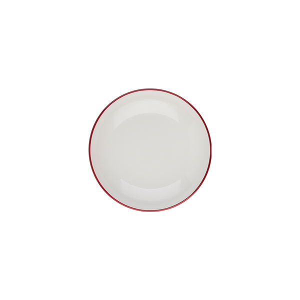 ID Fine Modest Maroon Valle Deep Plate 22 cm – 770 cc