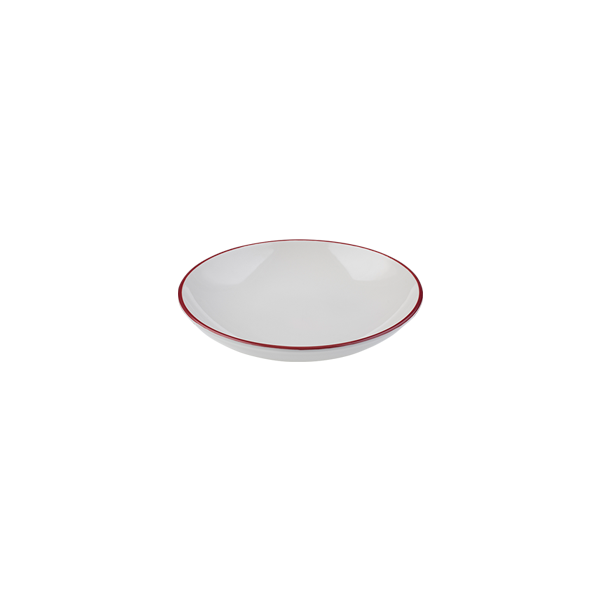 ID Fine Modest Maroon Valle Deep Plate 22 cm – 770 cc