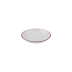 ID Fine Modest Maroon Valle Deep Plate 22 cm – 770 cc