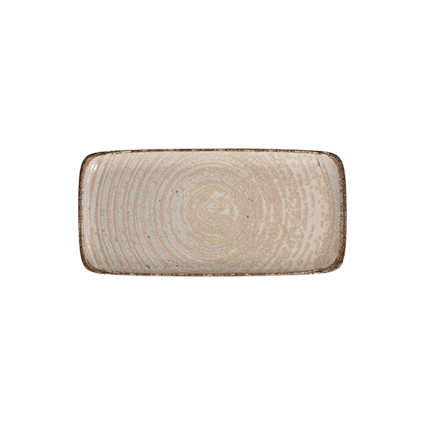ID Fine Mocha Quadro Rectangular Plate 35 cm (34 × 16 cm)