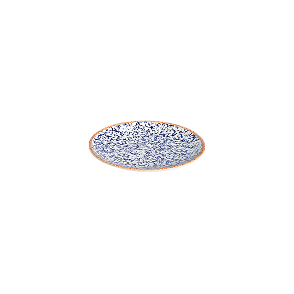 ID Fine Venecia Navy Lona Flat Plate 21 cm