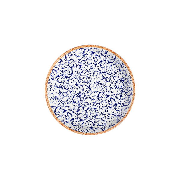 ID Fine Venecia Navy Lona Flat Plate 27 cm