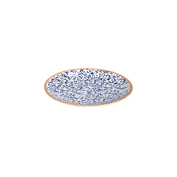 ID Fine Venecia Navy Lona Flat Plate 27 cm