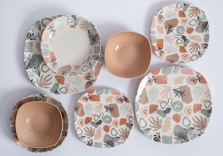 Piazza Earthy Blooms - 31091 - 24 pieces