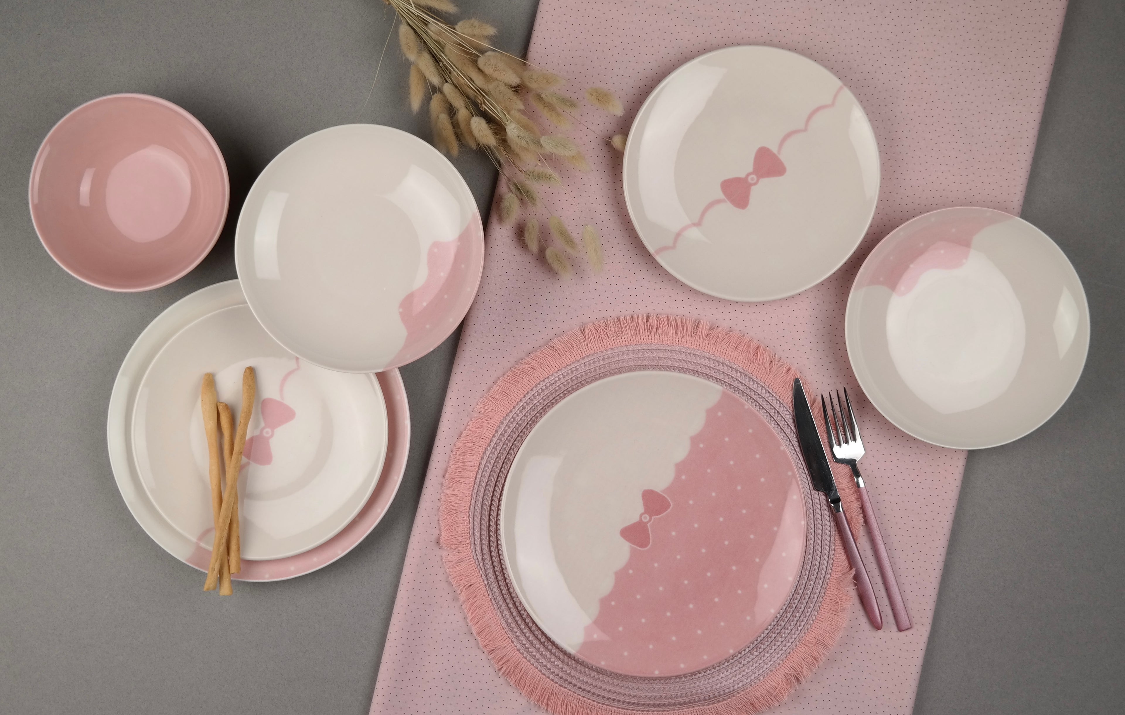 Chic Blush & Bow - 31109 - 24 pieces