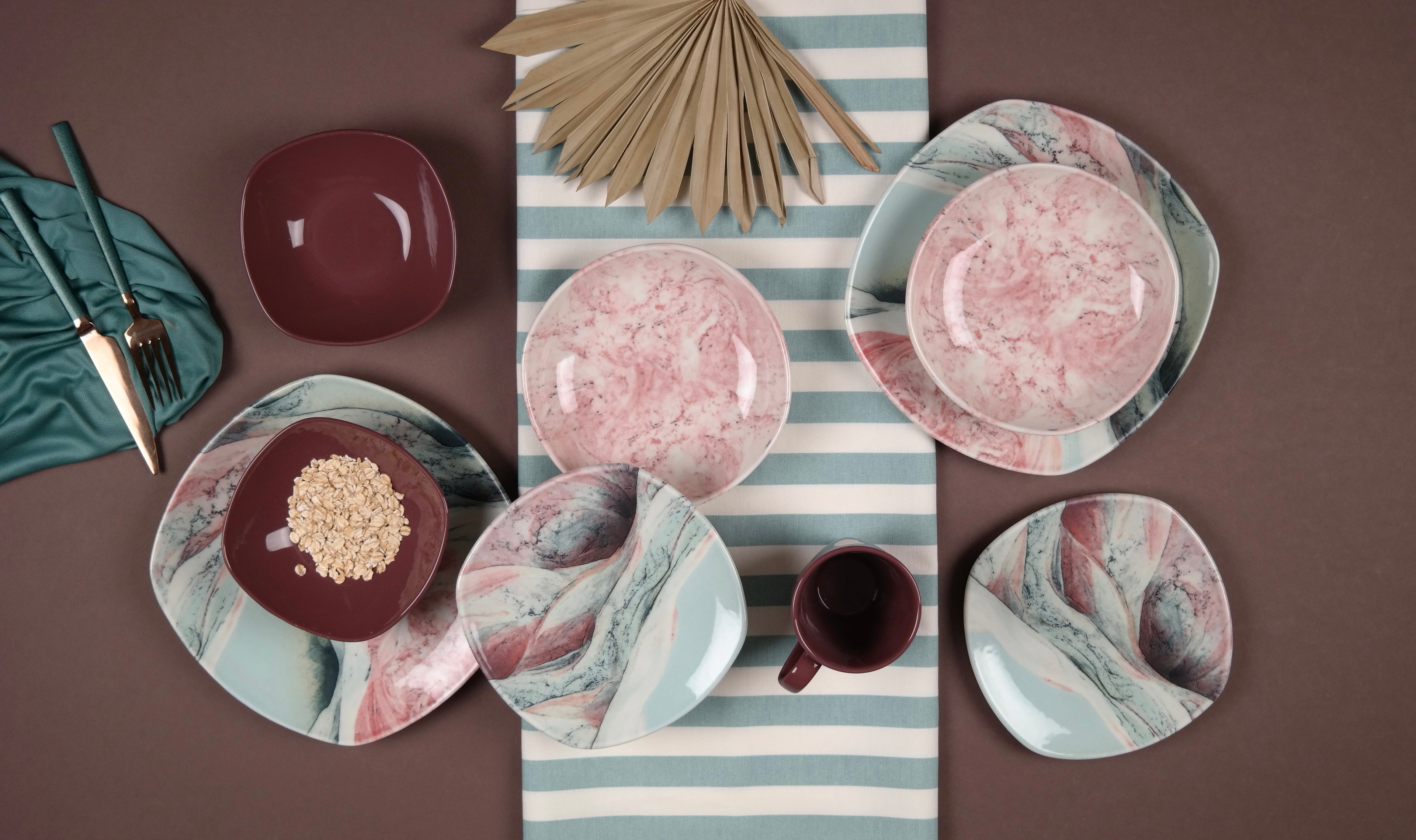 Piazza Crimson Marble - 31132 - 30 pieces