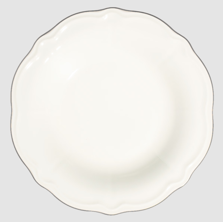 Porser | Fulya Platinum Gilding -Dinner Set 24 Pieces