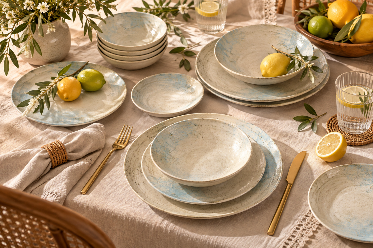 Porser  Aquarel Dinner Set 24 Pieces – Chic