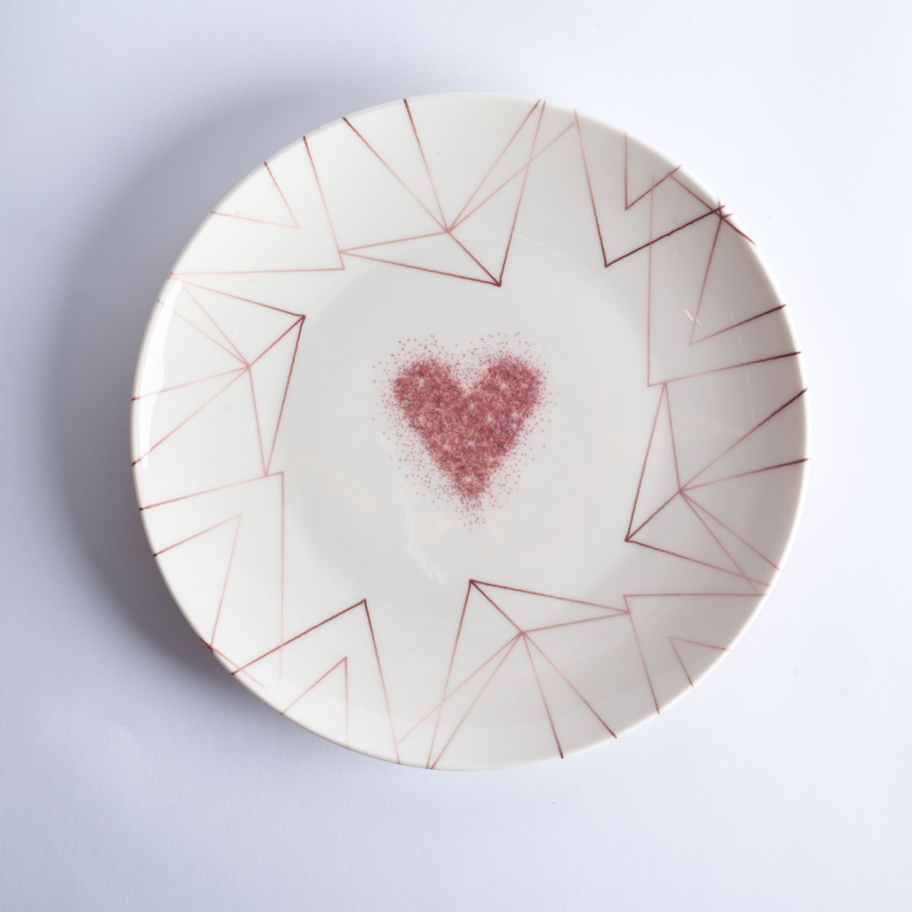 Chic Rosy Heart - 31112 - 24 pieces