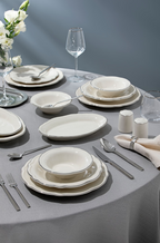 Porser Fulya Dinner Set 53 Pieces – Gold File