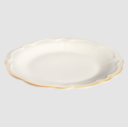 Porser | Fulya Gold File - Dinner Set 18 Pieces
