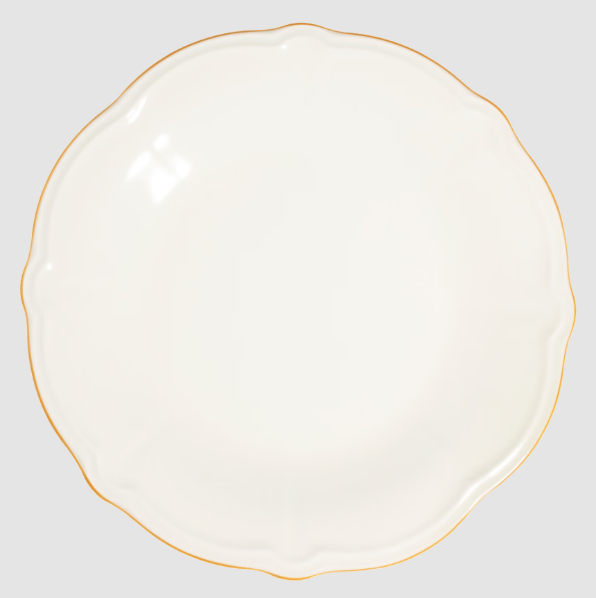 Porser | Fulya Gold File - Dinner Set 18 Pieces