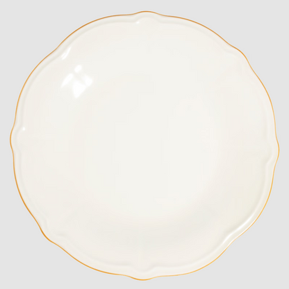 Porser | Fulya Gold File - Dinner Set 18 Pieces