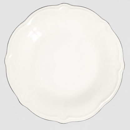Porser | Fulya Platinum Gilding -Dinner Set 24 Pieces