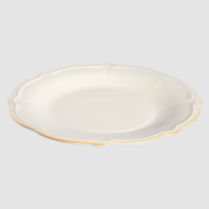 Porser | Fulya Gold File - Dinner Set 18 Pieces