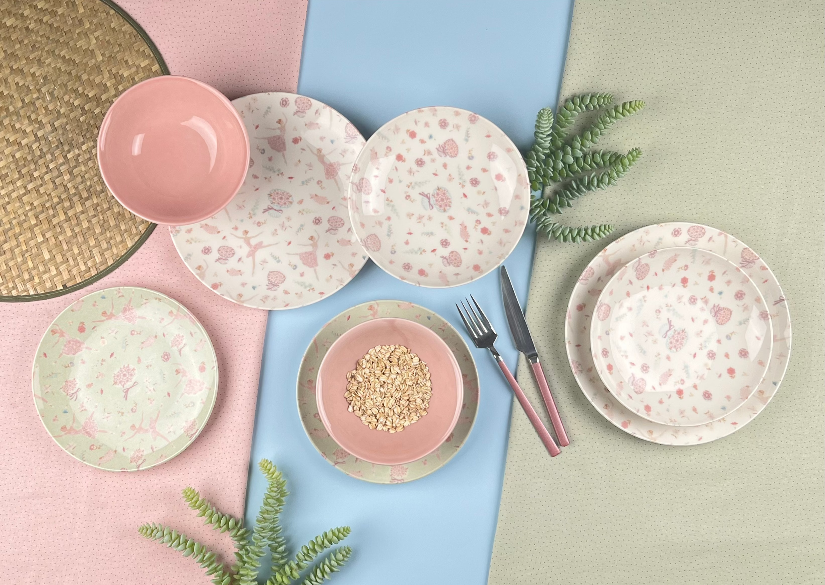 Chic Twirling in Pink - 31102 - 24 pieces