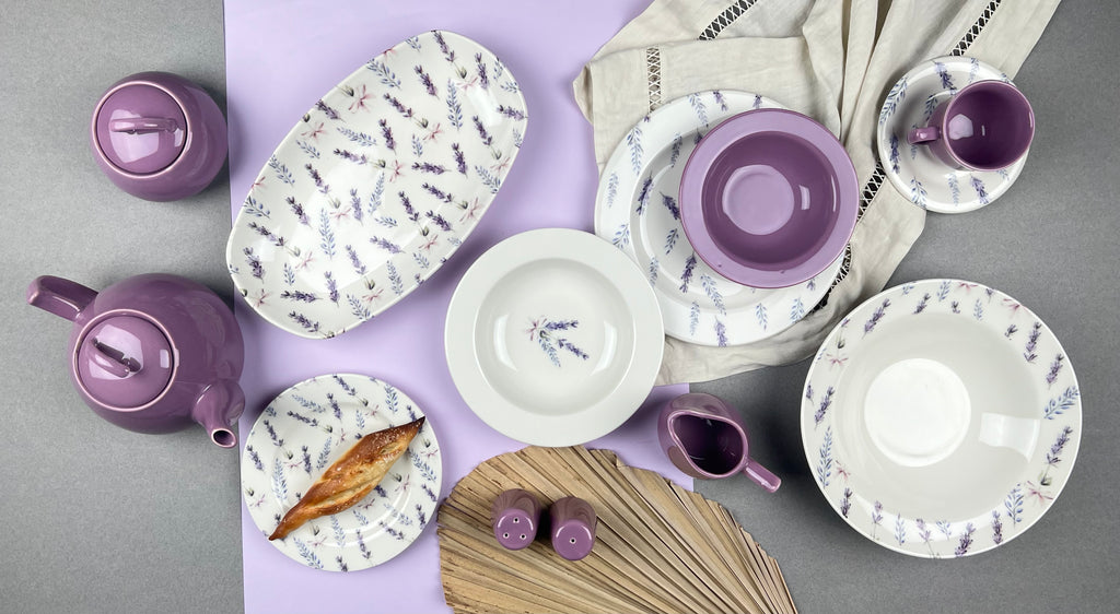 Bonsai Lavender Design - PRS843 - 45 pieces