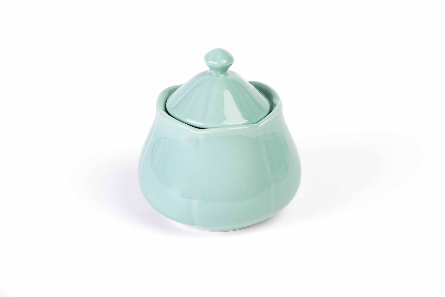 Fulya with Turquoise Design Dinner Set (53 pieces)