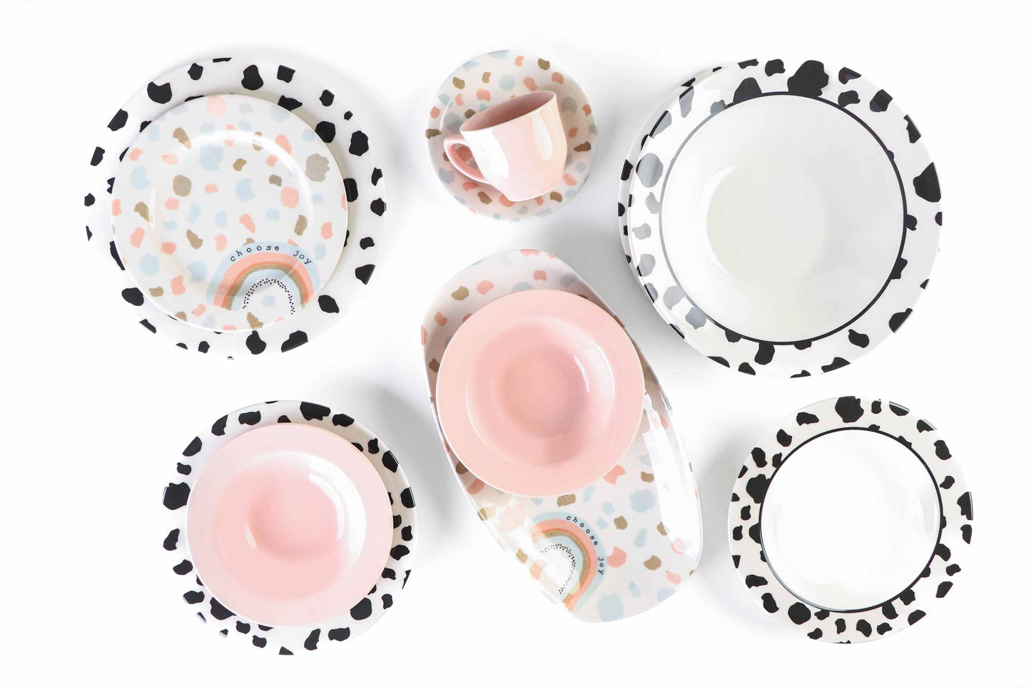 Sweet Cow Design Dinner Set (45 pieces)