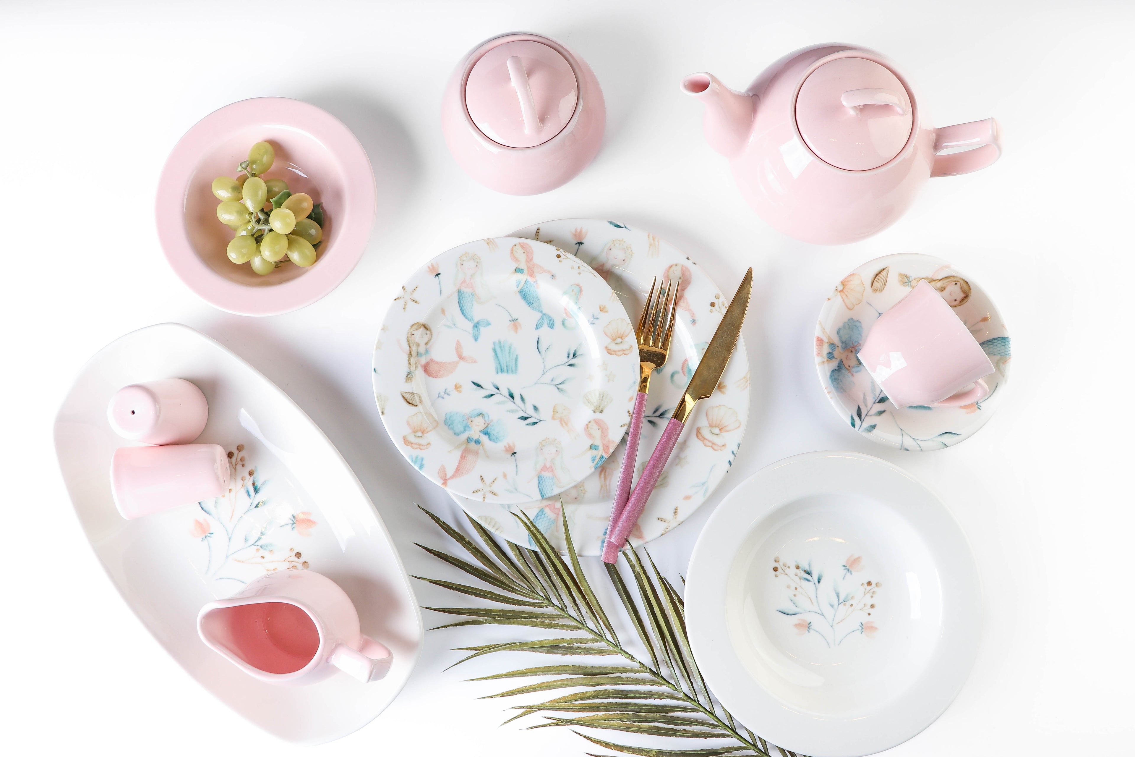 Bonsai Elegant mermaid Design - PRS840 - 45 pieces