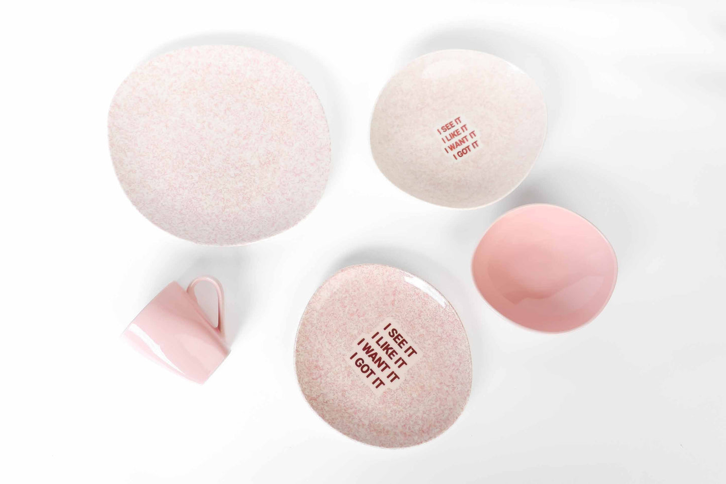 Pebble Pink Dinner Set (30 pieces)