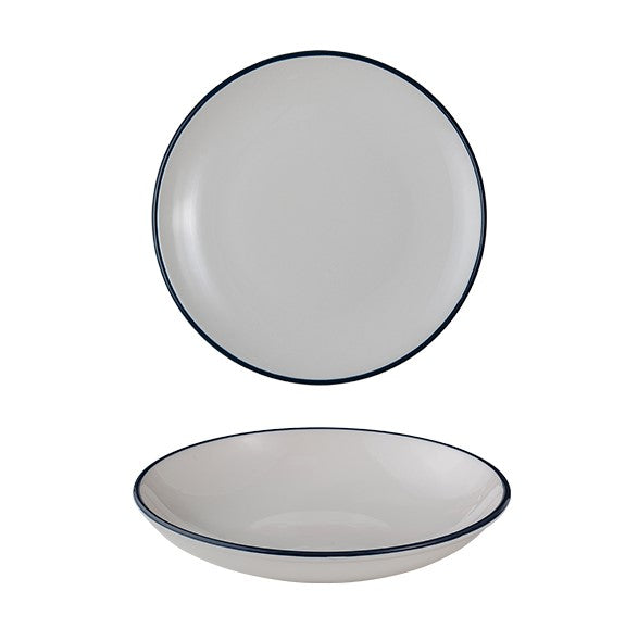 Modest Navy Deep Plate 25 cm