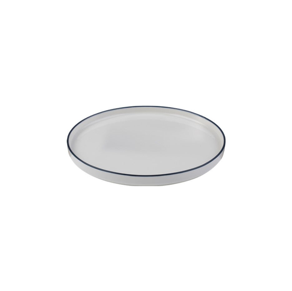 Modest Navy Flat Plate 21 cm