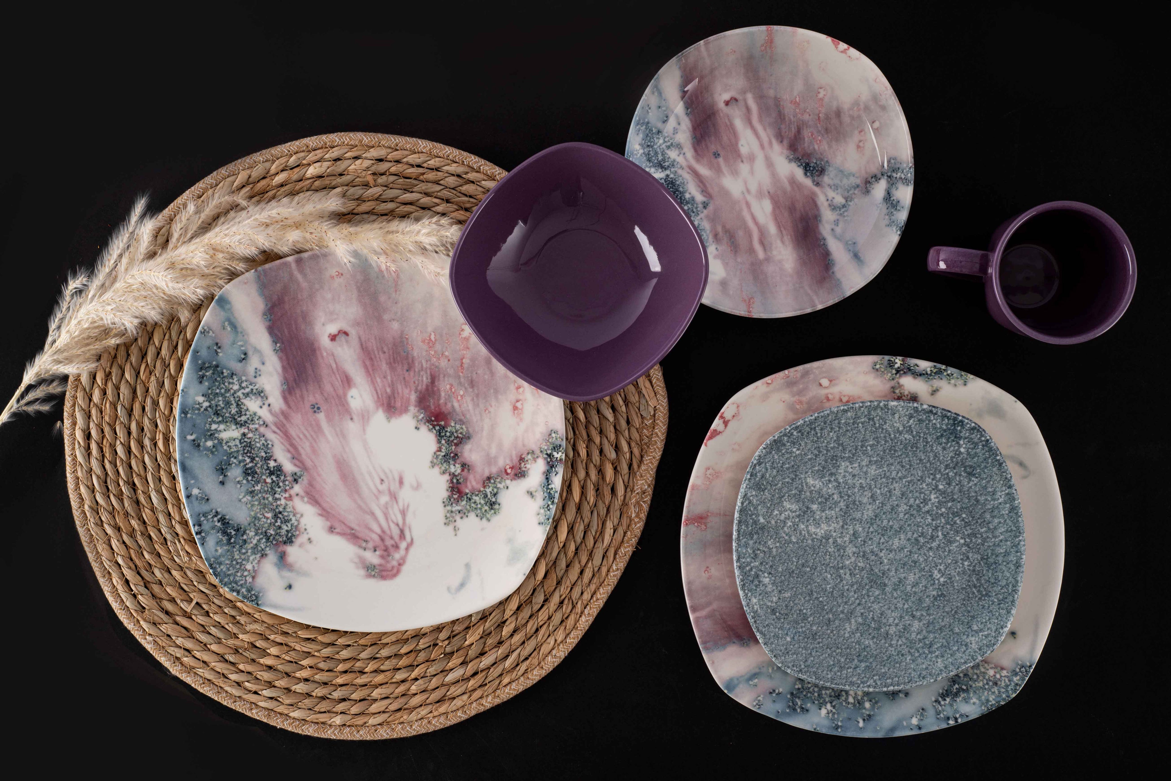 Piazza Purple Glow - 31128 - 30 pieces