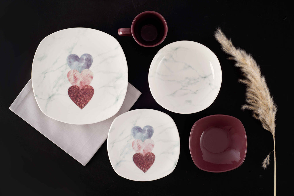 Piazza Sweetheart Marble - 31131 - 30 pieces