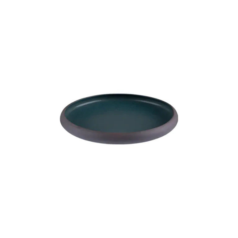 Teal Celesta Flat Plate 22 cm