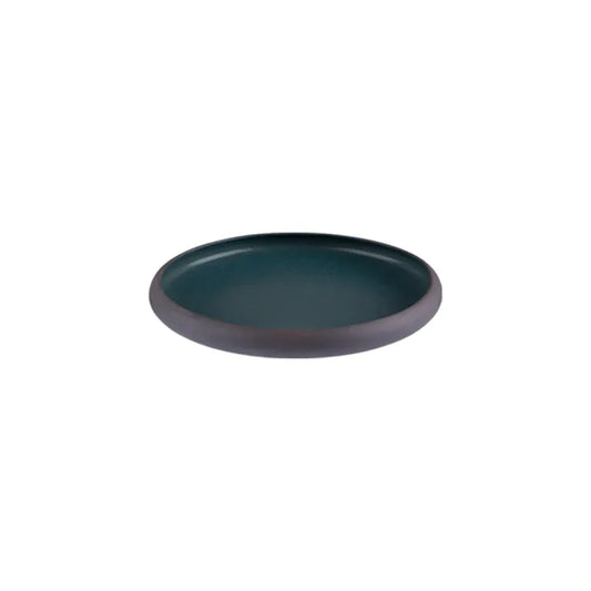 Teal Celesta Flat Plate 22 cm