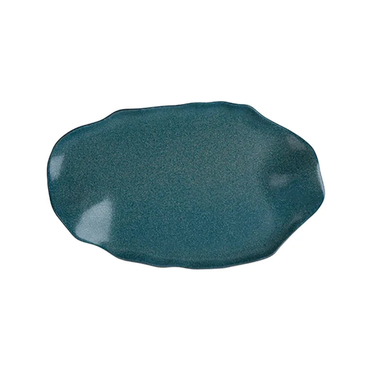 Teal Sonnet Platter 33 cm