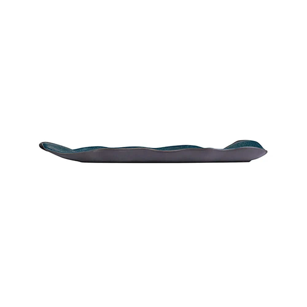 Teal Sonnet Platter 33 cm