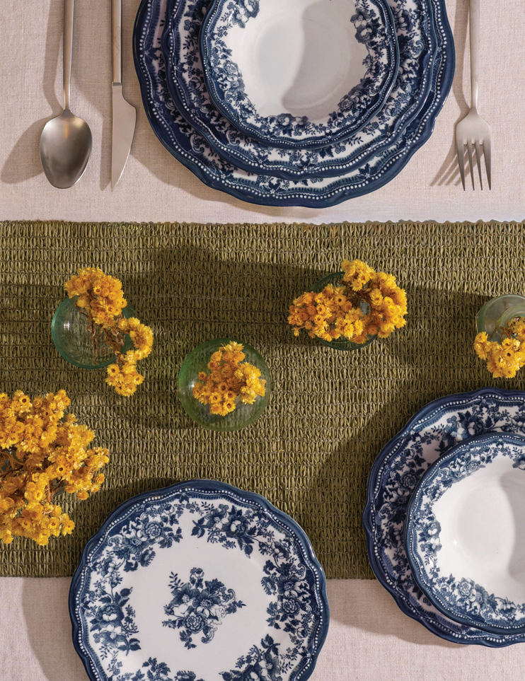 Porser Fulya Dinner Set 24 Pieces – Velour Navy