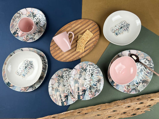Pebble Sweet Like Candy Dinner Set (30 pieces)
