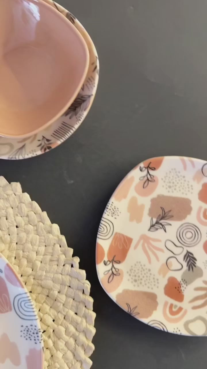 Piazza Earthy Blooms - 31091 - 24 pieces